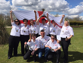 England ladies team photo